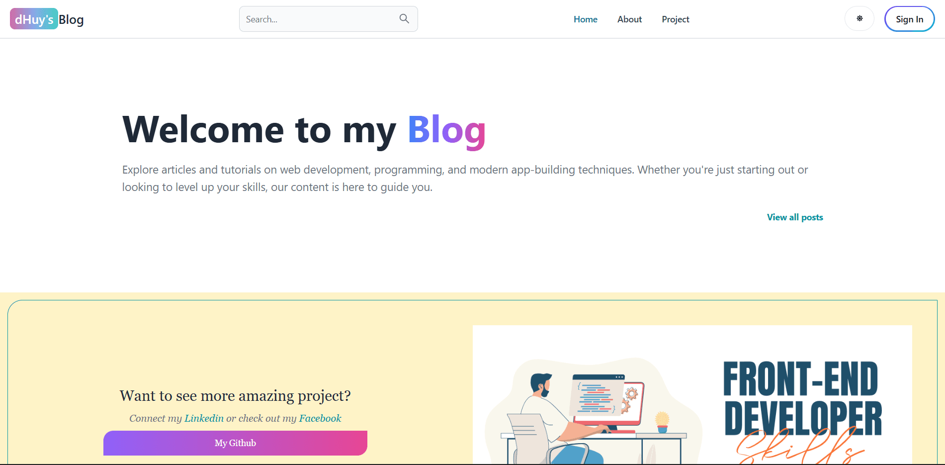 Blog Application