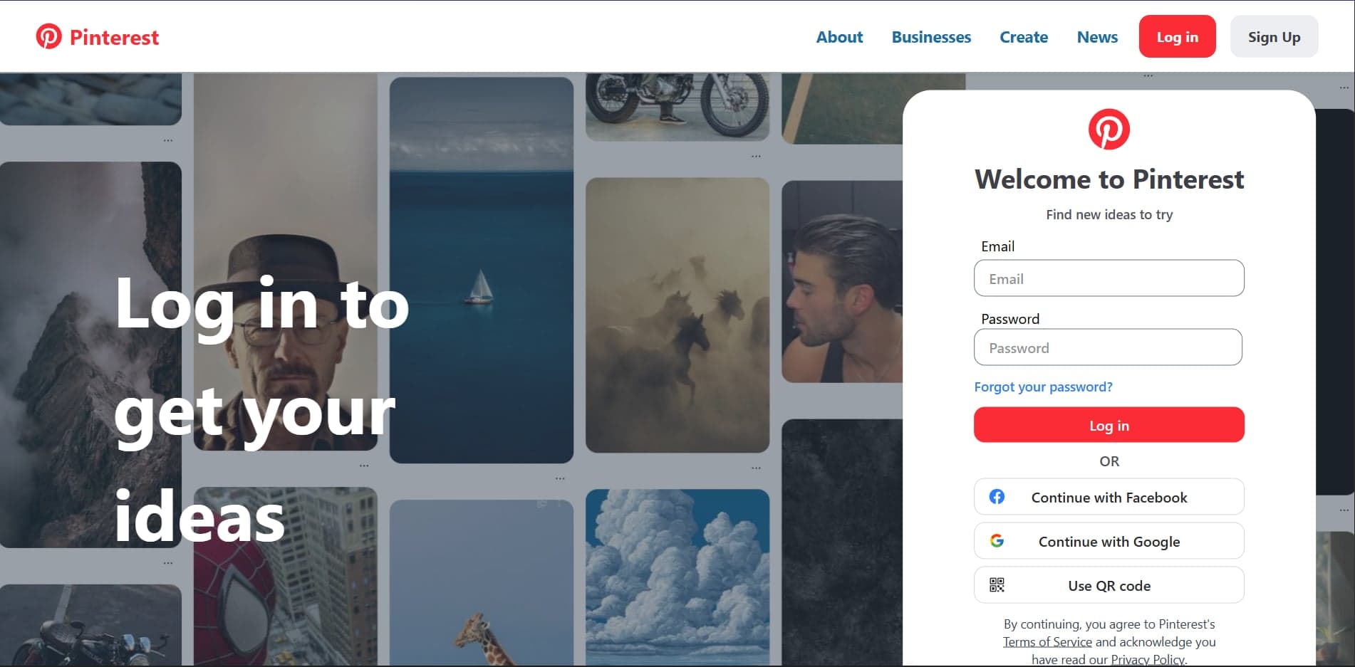 Pinterest Clone